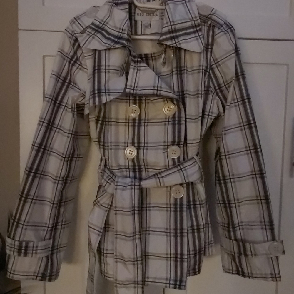 Big Chill double breasted rain jacket